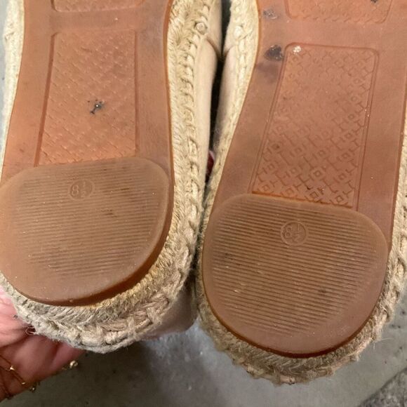 Tory Burch Color-Block Espadrille Flats - Picture 8 of 9